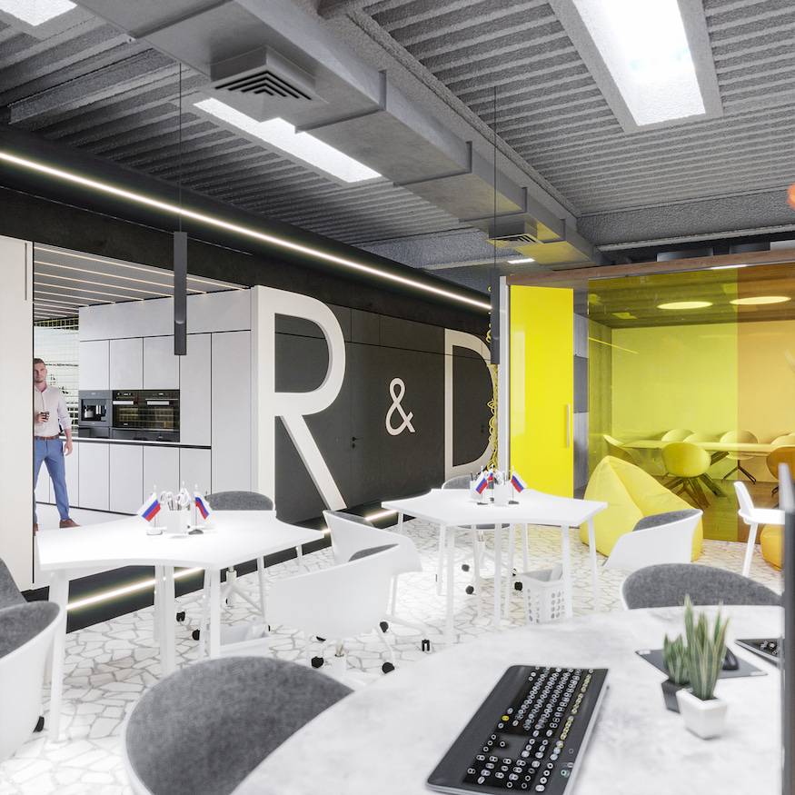 Офис IT компании на Цветном бульваре - 650 м²