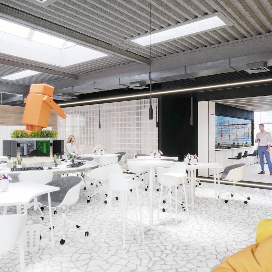 Офис IT компании на Цветном бульваре - 650 м²